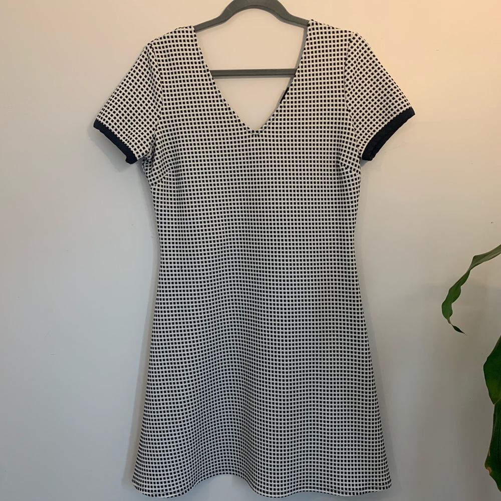Mini Checkered Armani Exchange Dress
